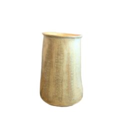 Vase unika i flot cremet keramik