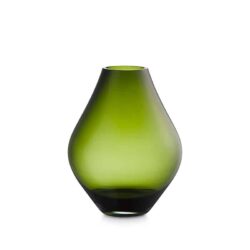 Århus vase i grøn glas