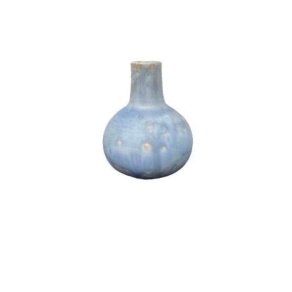 Unika vase i nordisk design blålige kolde farver