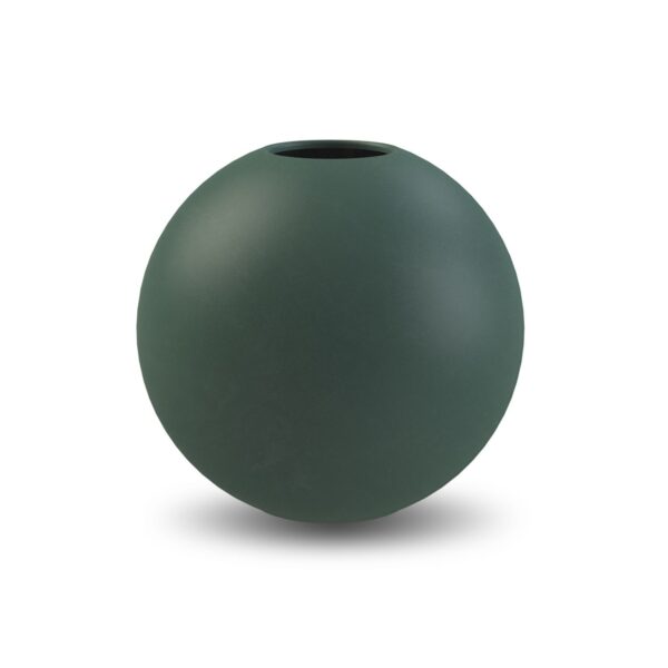 Vase-Ball-Cooee-Design-moerk-groen