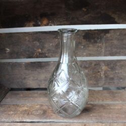 Vaser i presset glas med relief mønster - Vaser - I.C. Lauvring