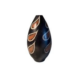 Keramikvase Afrikansk design med dråbemønster