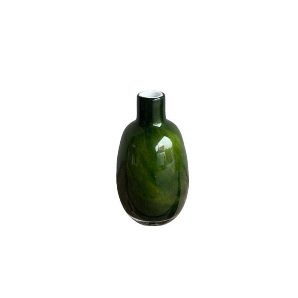 Grøn Birch Nielsen glas vase