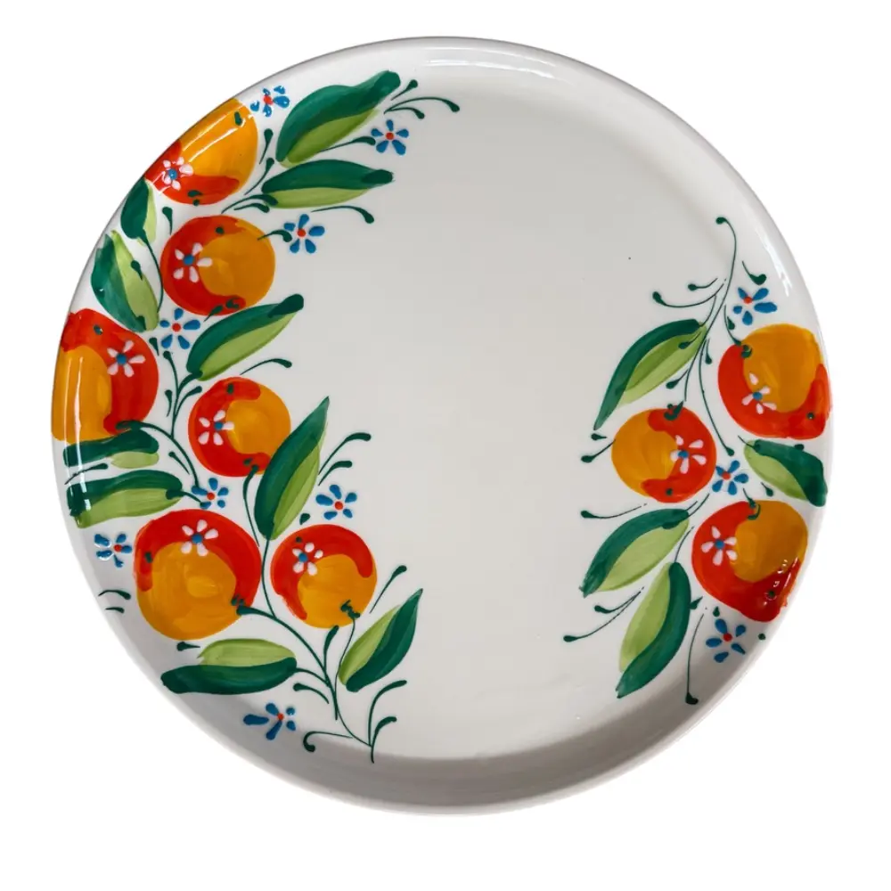 Keramikfad med naranja appelsin